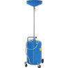 Vidangeur d'Huile Mobile 70L STILKER Manuel par Gravité Garage Automobiles Bleu - 56750 - NEUF