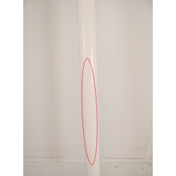 Lot de 6 Poteaux BETAFENCE pour Grillage Rigide