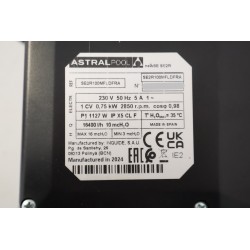 Pompe de Filtration de Piscine ASTRALPOOL SE2R New Europa 1CV 15,4m3/h - SE2R100MFLDFRA