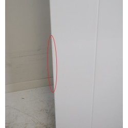 Radiateur Électrique Chaleur Douce 1000W H1333xL450mm THERMOR Kenya 4 Connecté Vertical Blanc