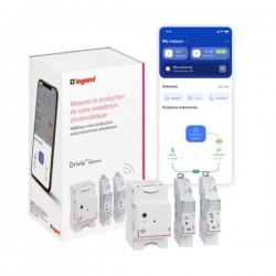 Pack de Démarrage LEGRAND Drivia with Netatmo pour Mesurer sa Production Solaire - 412192