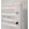 Sèche-Serviettes Électrique 1750W INTUIS  Boost Blanc - M172416 - NEUF Déclassé