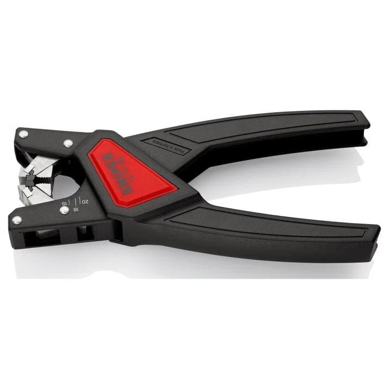 Pince à Dégainer Automatique KNIPEX pour Câbles Électriques Ø4.4mm à Ø7.5mm - 12 74 180 SB