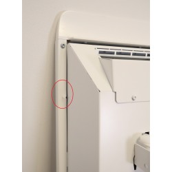 Radiateur Électrique 1500W H1550xL456mm NOIROT Fusion 3 Vertical