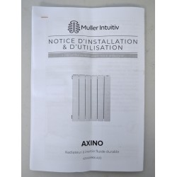 Radiateur Électrique à Inertie Fluide 1500W INTUIS Axino M142115