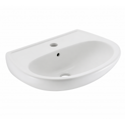 Lavabo Autoportant JACOB DELAFON Brive en Céramique 60x48cm Blanc - E1286-00