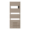 Sèche-Serviettes Électrique 1750W THERMOR Riviera 2 Connecté avec Soufflerie Brun Sable - 498607
