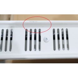 Radiateur Acier Eau Chaude 2772W H2000xL800mm CHAPPEE Samba Progress 21V - C21C6H860 - NEUF