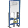 Bâti-Support Autoportant Renforcé pour WC Suspendu GEBERIT Duofix 112cm Réservoir à Encastrer Delta 12cm - 457.570.00.2