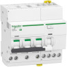 Disjoncteur Différentiel Auto SCHNEIDER  Acti9 iDD40N XA 3P+N 16A Courbe C 6000A/10kA 30mA Type AC - A9DP7716