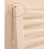 Sèche-Serviettes Électrique 750W ATLANTIC Doris Digital Wifi Blanc -  - NEUF Déclassé