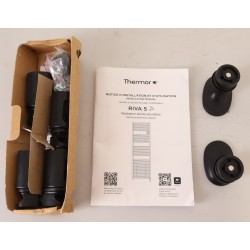 Sèche-Serviettes Électrique 1000W THERMOR Riva 5 Noir