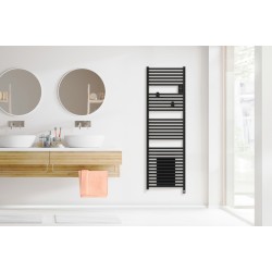 Sèche-Serviettes Électrique 1000W THERMOR Riva 5 Noir - 471630 - NEUF