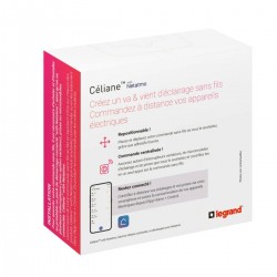 Commande Sans Fils LEGRAND Celiane pour Éclairage Prise ou Micromodule Connectés avec l'App Home+Control - 067723A