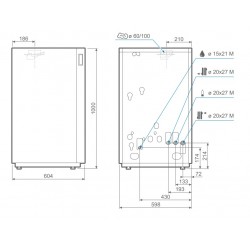 Chaudière au Sol Gaz à Condensation 32kW ATLANTIC Effinox 2