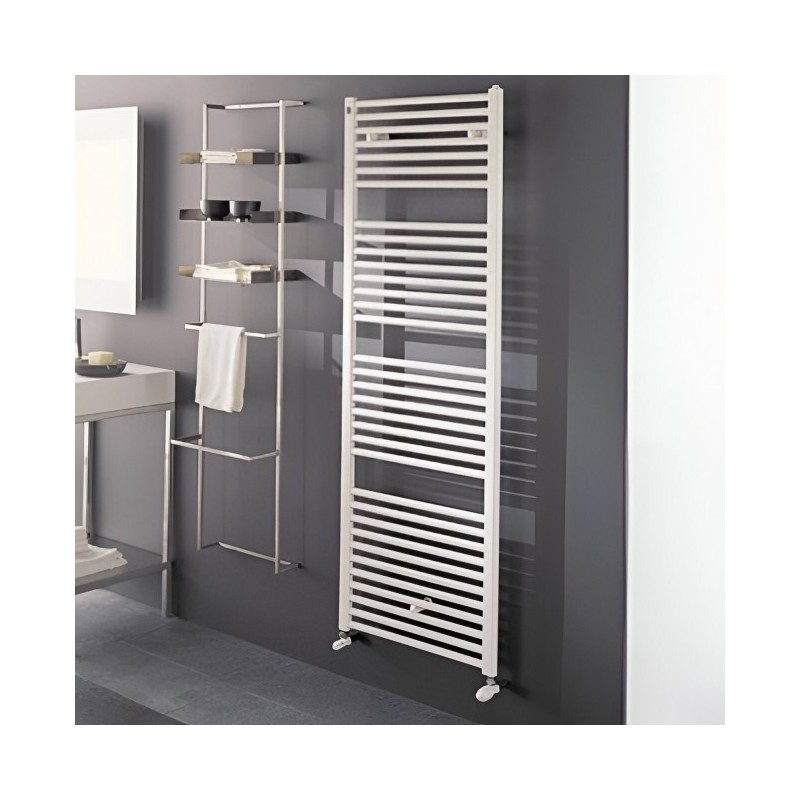 Sèche-Serviettes Eau Chaude 929W IRSAP Arès Blanc 1720x580mm - EIG058B01IR01NNN01