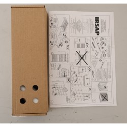 Sèche-Serviettes Eau Chaude 929W IRSAP Arès Blanc