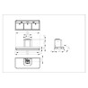 Hotte Décorative Groupe Filtrant ROBLIN 90cm Inox - 6820752