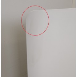 Radiateur Électrique Double Corps de Chauffe 1500W NOIROT Evolution Connecté Horizontal Blanc - N192115 - NEUF Déclassé