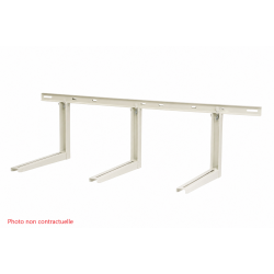 Support de Fixation Mural Largeur 1210mm BOSCH pour Pompe à Chaleur Monobloc 4-16kW Compress 2000 AWF - 7738602374