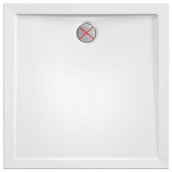 Receveur de Douche Carré 90x90cm JACOB DELAFON Kyreo Extra-Plat Blanc - ENC90-00 - NEUF