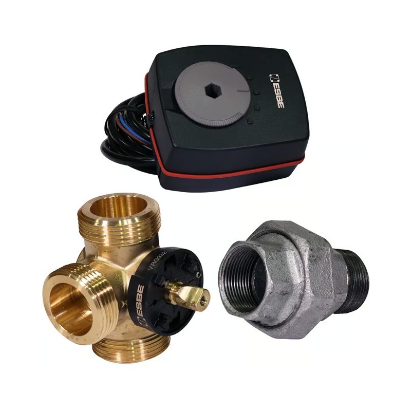 Vanne Motorisé 3 Voies 8-16kW pour Chauffage et ECS BOSCH pour Pompe à Chaleur Monobloc Compress 2000 AWF - 7738602524