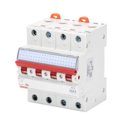 Interrupteur Sectionneur GEWISS 4P 125A 415 4 Modules - GW96179
