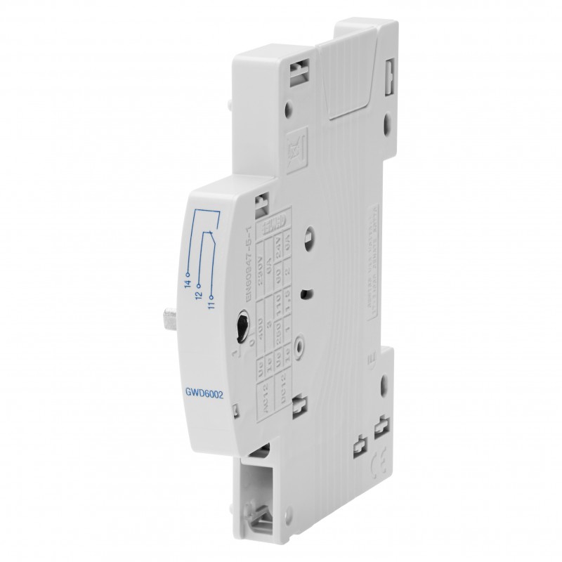 Contact Auxiliaire de Position GEWISS IDP 25-80A 2P - 25-63A 4P 0.5 Module - GWD6002