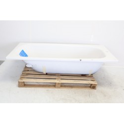 Baignoire en Acier Emaillée 180L ROCA Contesa 160X70CM Percée 1 Trou Blanc - A235976000