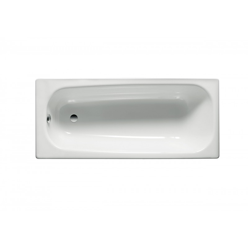Baignoire en Acier Emaillée 180L ROCA Contesa 160X70CM Percée 1 Trou Blanc - A235976000 - NEUVE Déclassée