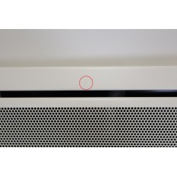 Radiateur Électrique Panneau Rayonnant 1500W H440xL845mm INTUIS Quartea