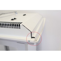 Radiateur Électrique Panneau Rayonnant 1500W H440xL845mm INTUIS Quartea Horizontal - M241115 - NEUF Déclassé