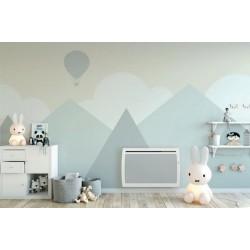 Radiateur Électrique Panneau Rayonnant 1500W H440xL845mm INTUIS Quartea Horizontal Blanc - M241115