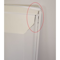 Radiateur Électrique 1500W H1057xL440mm INTUIS Quartea 2 Vertical Blanc