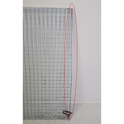 Lot de 2 Caillebotis Acier Galvanisé Grille 147x100cm Maille 30x30mm Épaisseur 3cm - CA01 - NEUF