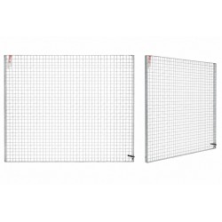 Lot de 2 Caillebotis Acier Galvanisé Grille 147x100cm Maille 30x30mm Épaisseur 3cm - CA01 - NEUF Déclassé