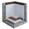Nappe 20x1m pour Protection des Soubassements / Paroi Enterrée DORKEN Delta MS