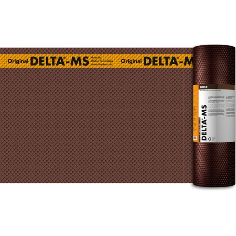 Nappe 20x1m pour Protection des Soubassements / Paroi Enterrée DORKEN Delta MS - 06601317