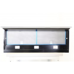 Hotte Intégrée Noir 90cm NEFF Recyclage ou Évacuation