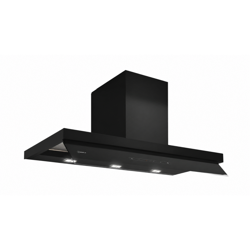 Hotte Intégrée Noir 90cm NEFF Recyclage ou Évacuation 3 Vitesses et 1 Booster - D95XAM2S0 - NEUVE Déclassée