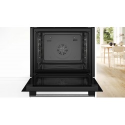 Four Encastrable 71L BOSCH Série 4 Nettoyage EcoClean 60x60cm Inox - HBA534BS3F