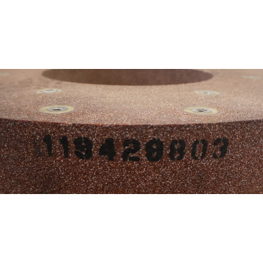 Meule Abrasive NORTON 119429803 Diamètre 660mm Alésage 300mm Épaisseur 90mm - 5NQJ24Q16B80914