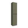 Meuble Colonne de Salle de Bain SALGAR Noja Vert Satin H1400xL300mm - 104364 - NEUVE