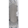 Plaque Inox Intermédiaire ARISTON 45.5x14.2cm pour Chaudière - 61400974 - NEUVE