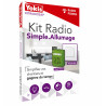 Kit Radio Simple Allumage URMET avec Télérupteur Temporisable Radio 2000W et Télécommande Murale Extra-plate - 5454515 - NEUF