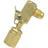 Raccord Rapide Coudé 90° WIGAM Imperial Coupleur Rapide pour Gaz Réfrigérant R22/R407C D1/4 17C - 05059007 - NEUF