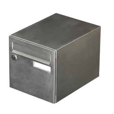 Boîte aux Lettres Extérieur RENZ 1 Porte Inox Brossé - 143811 - NEUVE Déclassée