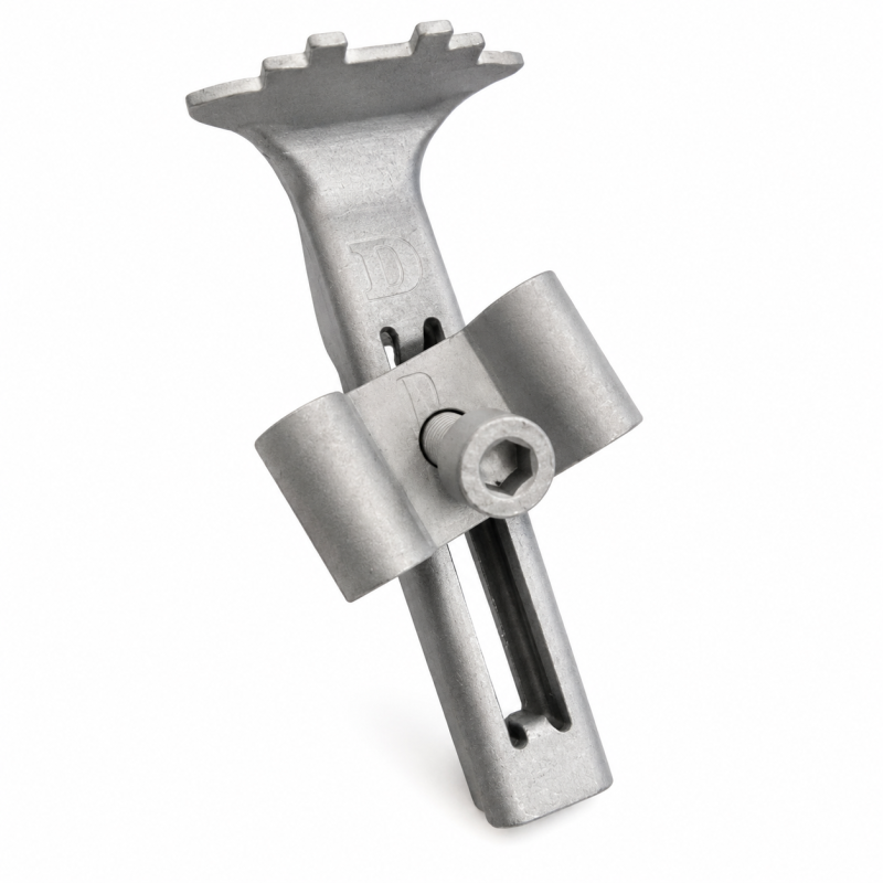 Lot de 50 Fixations de Caillebotis DIAMOND Dfix Acier Galvanisée pour Maille 30x30mm - CYD30 - NEUF