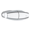Support Mural pour Douchette GROHE Movario Chrome - 28401000 - NEUF