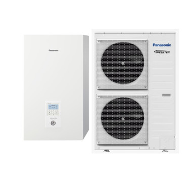 Ensemble de Pompe à Chaleur Air/Eau 12kW PANASONIC Aquaréa T-Cap